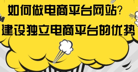 龙商互联济南如何做电商平台网站？建设独立电商平台的优势